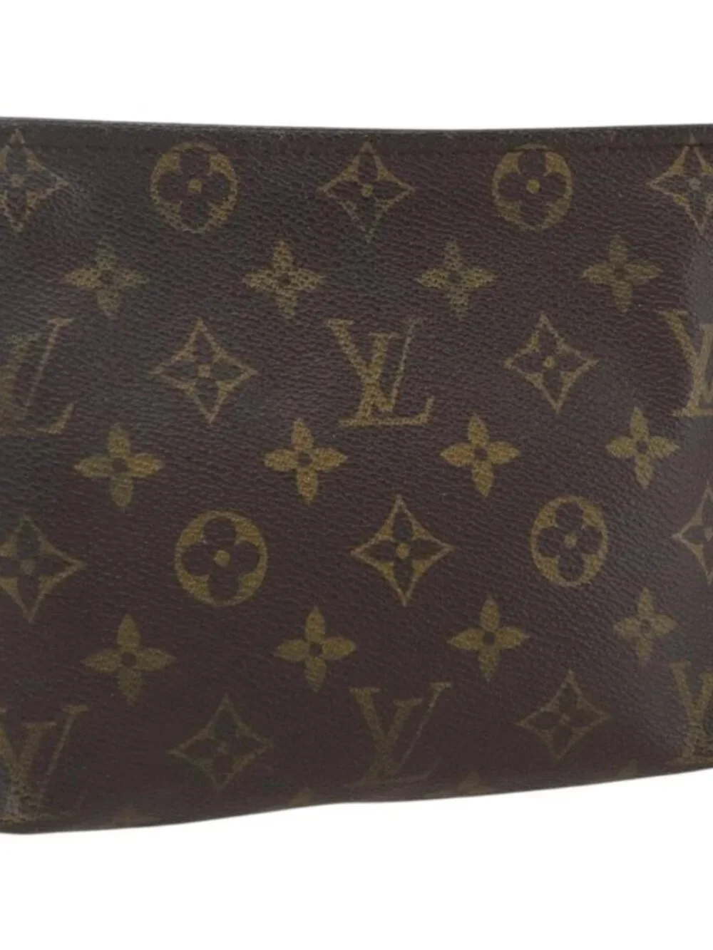 LOUIS VUITTON Monogram Poche Toilette 19 Pouch M47544 LV Auth ki6390